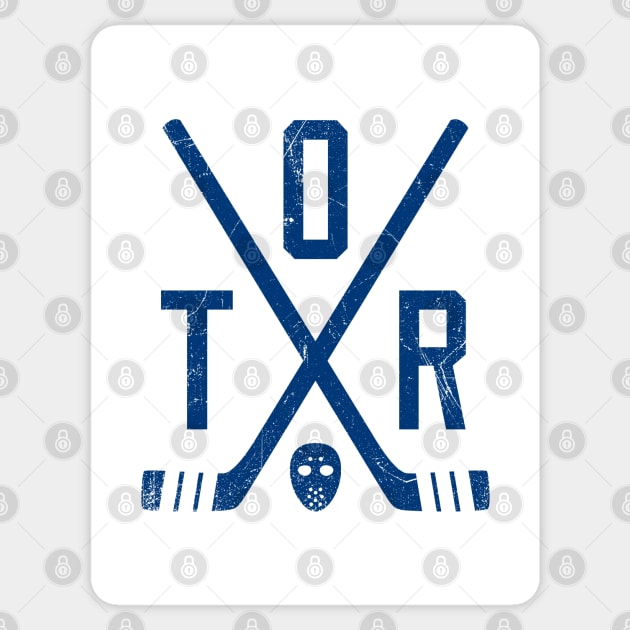 TOR Retro Sticks - White Sticker by KFig21